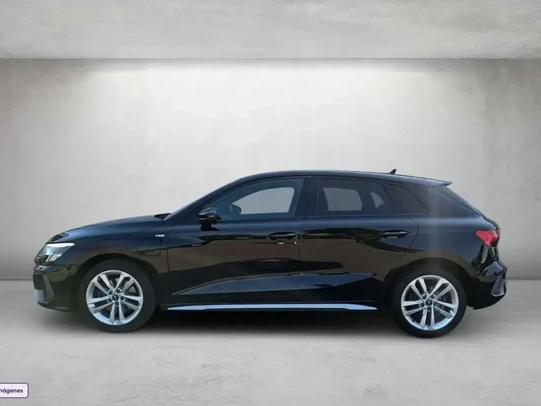 Usado Audi A3 Sportback S-Line 204 CV (150 kW) 2021 Negro Utilitario