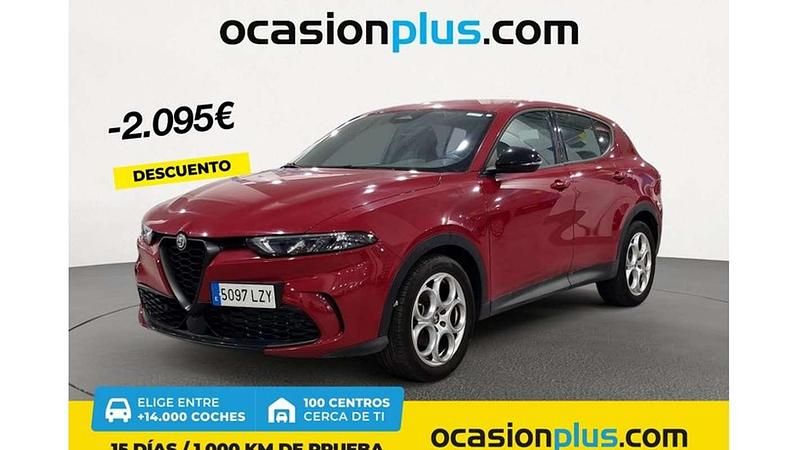 Rojo Usado 2022 Alfa Romeo Tonale Sprint SUV | 20.955 € (Precio justo) - Imagen 1/4