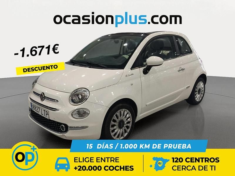Usado Fiat 500 Dolcevita 70 CV (51 kW) 2021 Blanco Descapotable