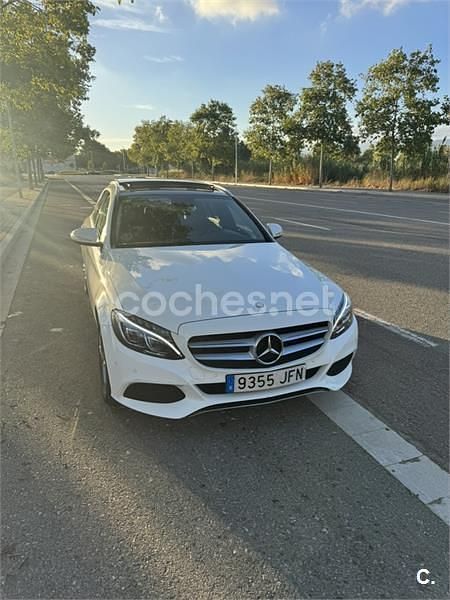 Blanco Usado 2015 Mercedes C220 Exclusive Familiar | 12.500 € (Precio justo) - Imagen 1/4