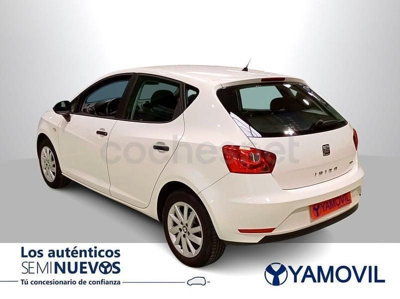 Usado Seat Ibiza Reference 90 CV (66 kW) 2017 Blanco Berlina
