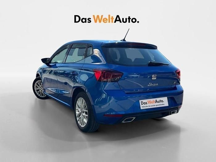 Azul Usado 2024 Seat Ibiza FR | 18.800 € (Precio justo) - Imagen 1/4