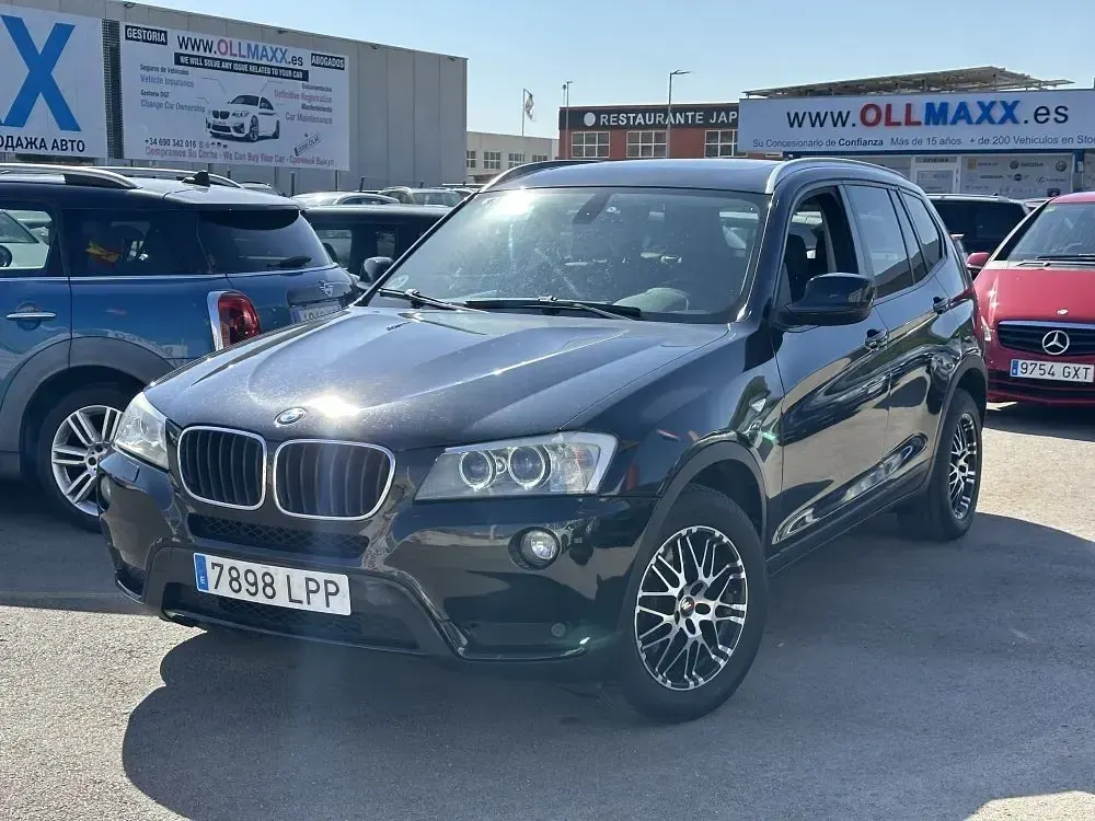 Usado BMW X3 184 CV (135 kW) 2011 Negro metalico SUV