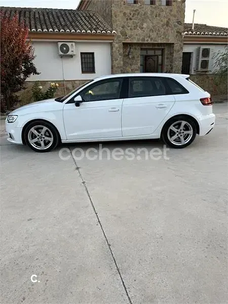 Usado Audi A3 Sport 150 CV (110 kW) 2017 Blanco Berlina