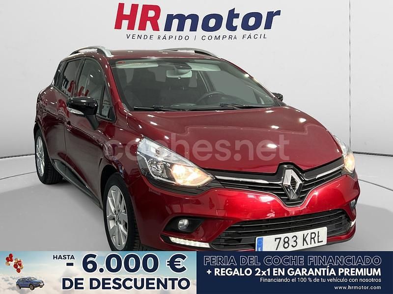 Rojo Usado 2018 Renault Clio GrandTour LIMITED Familiar | 11.690 € (Precio justo) - Imagen 1/4