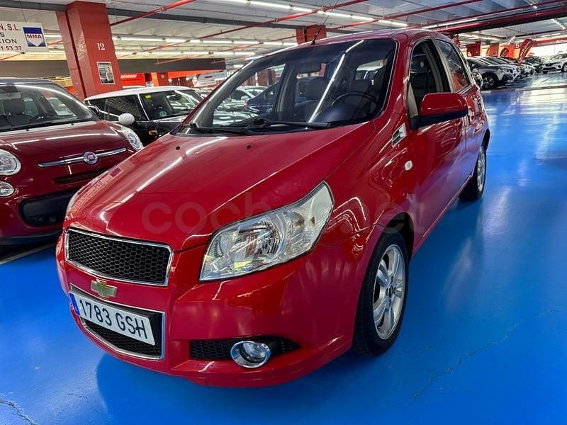 Usado Chevrolet Aveo LT 101 CV (74 kW) 2009 Rojo Berlina