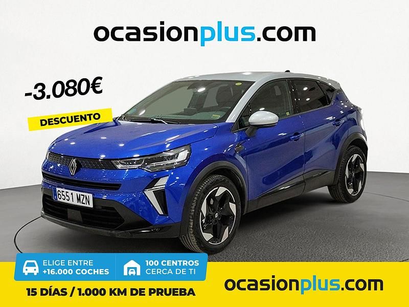 Azul Usado 2025 Renault Captur Techno SUV | 26.190 € (Un poco caro) - Imagen 1/4