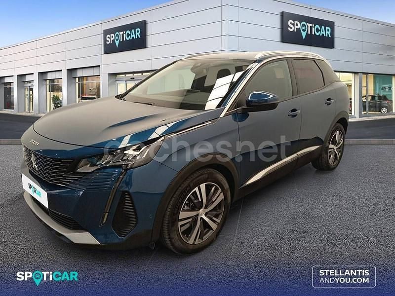Azul Usado 2024 Peugeot 3008 Allure SUV | 19.990 € (Precio justo) - Imagen 1/4