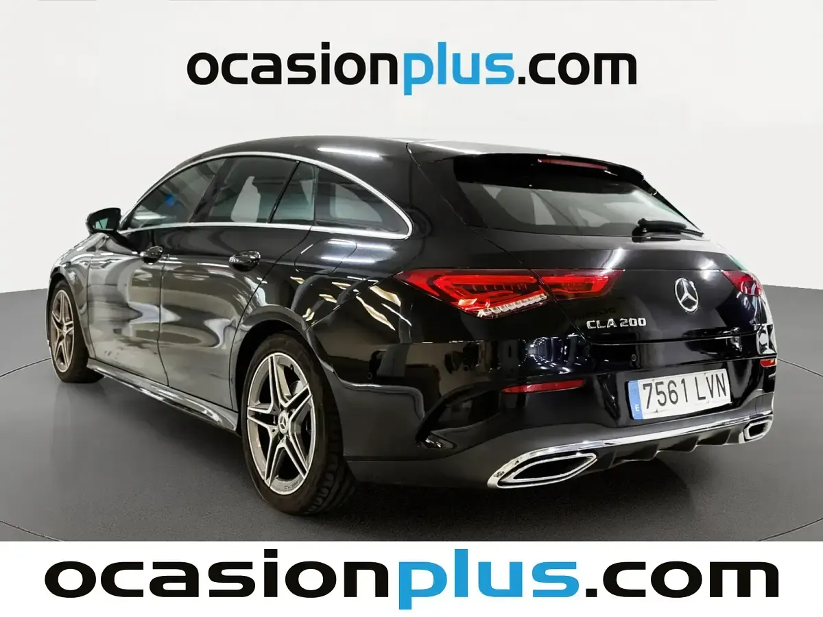 Usado Mercedes CLA200 163 CV (119 kW) 2021 Negro Coupe
