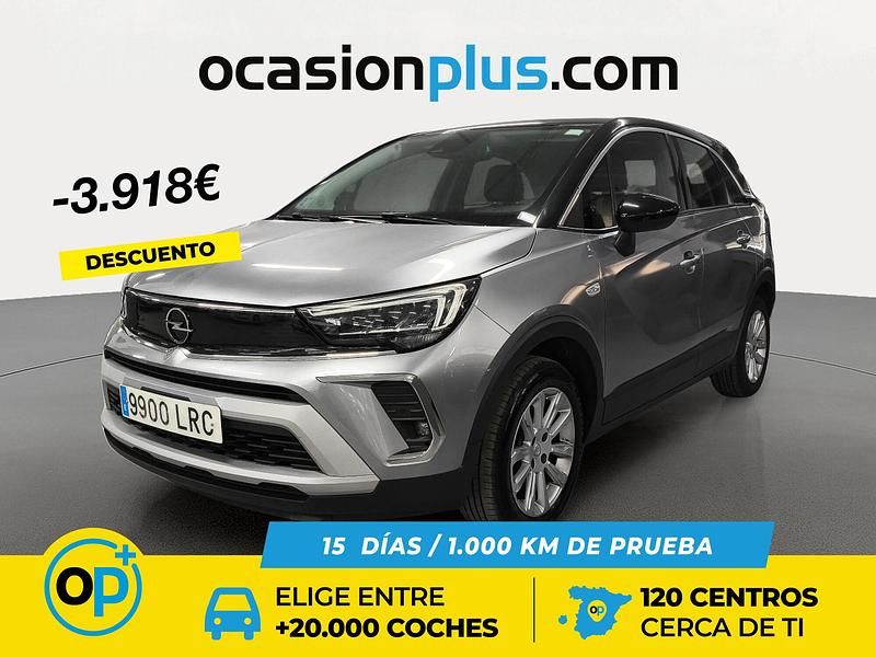 Usado Opel Crossland Business Elegance 120 CV (88 kW) 2021 Gris / plata SUV