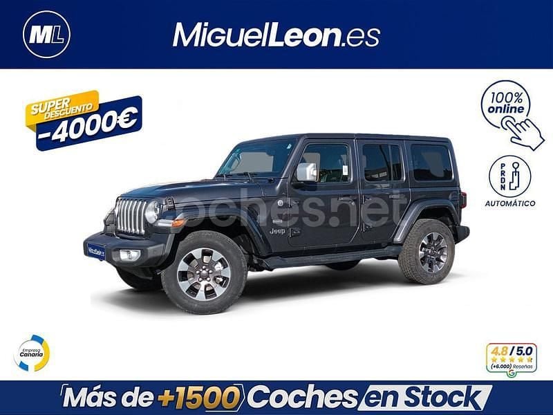 Gris Usado 2019 Jeep Wrangler Rubicon SUV | 43.985 € (Super precio) - Imagen 1/3