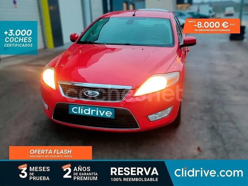 Rojo Usado 2009 Ford Mondeo Ambiente Berlina | 5290 € (Precio justo) - Imagen 1/3