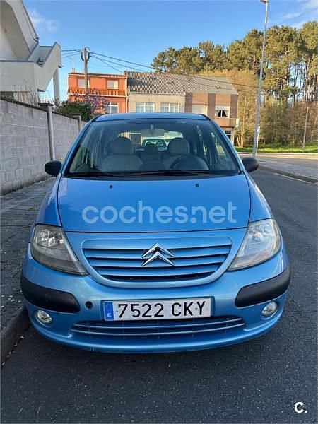 Usado Citroën C3 70 CV (51 kW) 2003 Azul Berlina