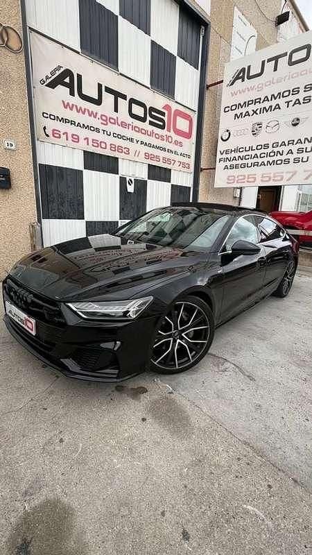 Usado Audi A7 S-Line 286 CV (210 kW) 2020 Negro Berlina