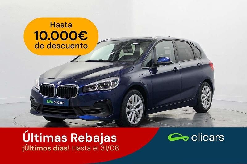 Azul Usado 2021 BMW 225 Active Tourer Monovolumen | 18.590 € (Precio justo) - Imagen 1/4
