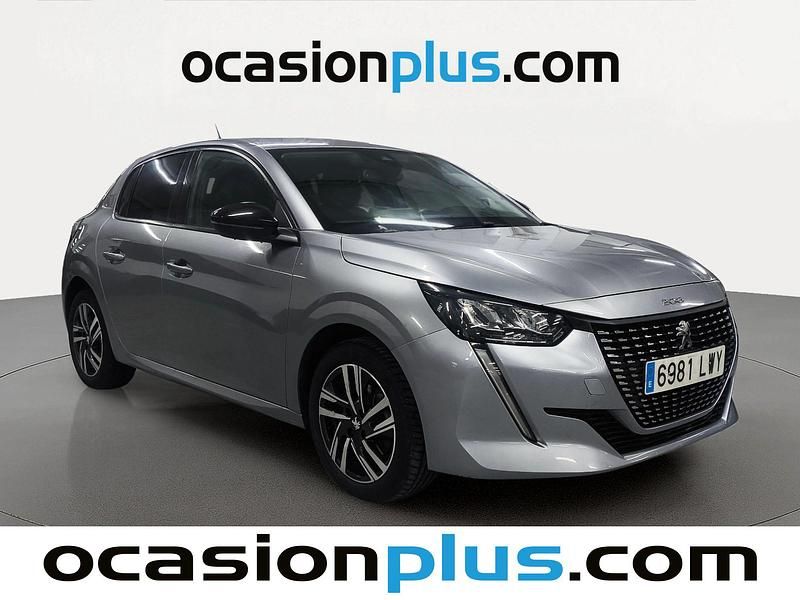 Usado Peugeot 208 Allure 102 CV (75 kW) 2022 Gris Utilitario