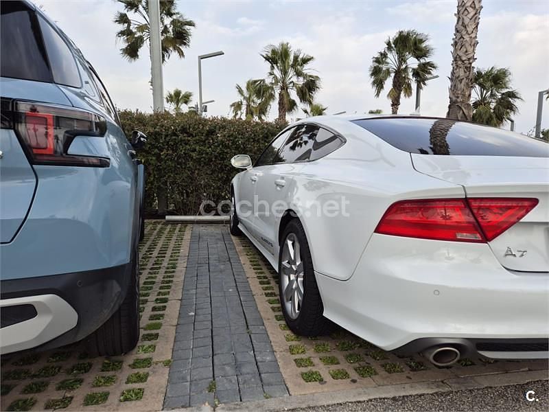 Usado Audi A7 Sportback 313 CV (230 kW) 2014 Blanco Utilitario