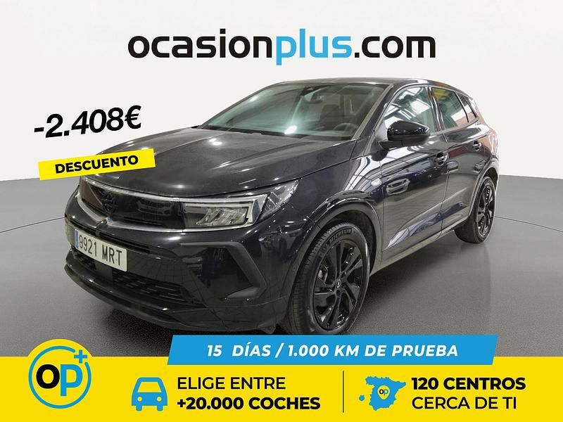 Negro Usado 2024 Opel Grandland X S SUV | 19.950 € (Precio justo) - Imagen 1/4