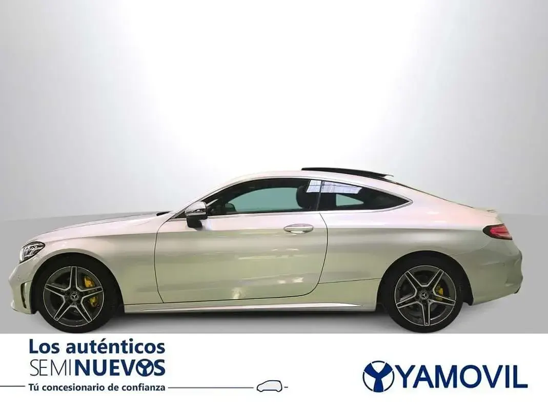 Usado Mercedes C200 184 CV (135 kW) 2020 Gris Coupe