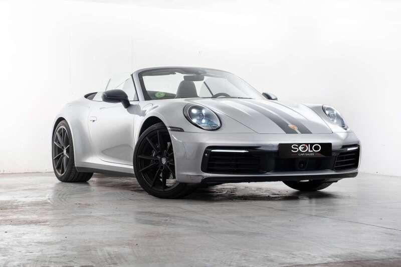 Plateado Usado 2023 Porsche 911 Carrera Cabriolet Descapotable | 143.500 € (Buen precio) - Imagen 1/4