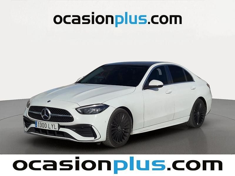 Usado Mercedes C220 AMG 200 CV (147 kW) 2022 Blanco Berlina