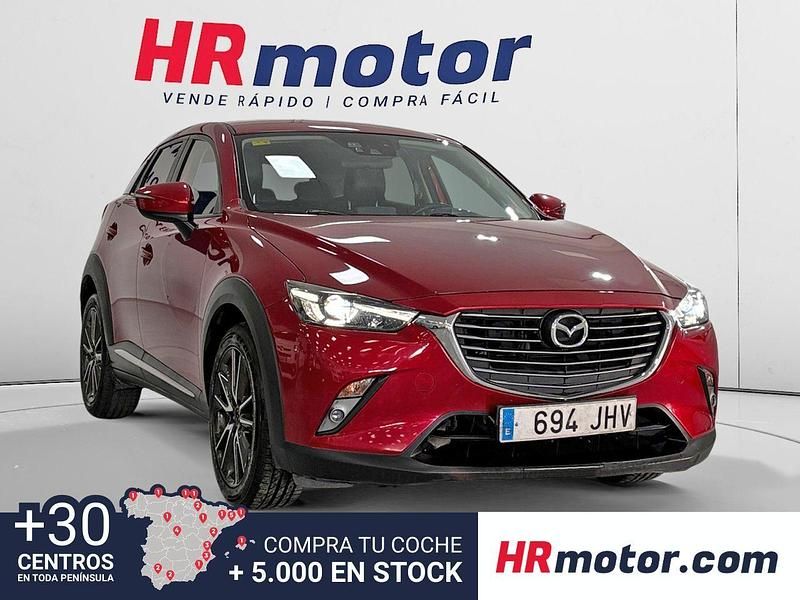Rojo Usado 2015 Mazda CX-3 Luxury SUV | 13.610 € (Precio justo) - Imagen 1/4