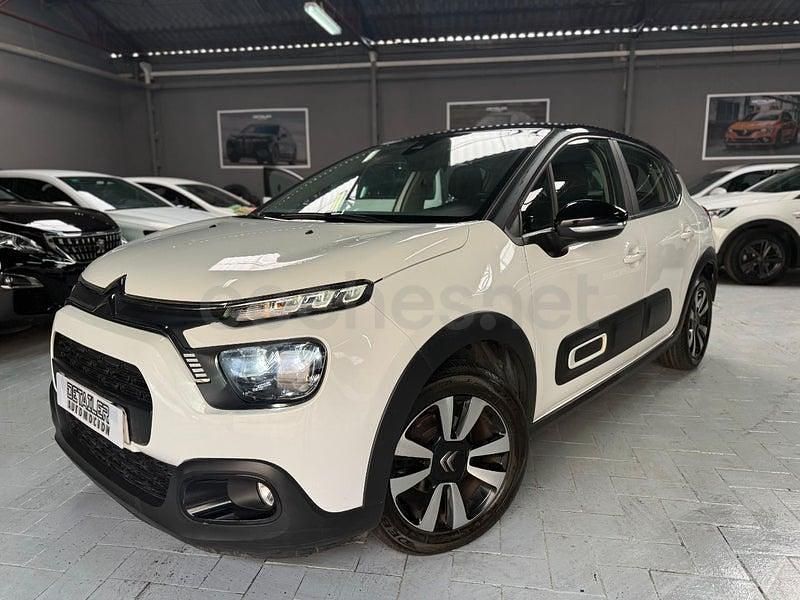 Usado Citroën C3 PureTech 83 CV (61 kW) 2022 Negro Utilitario
