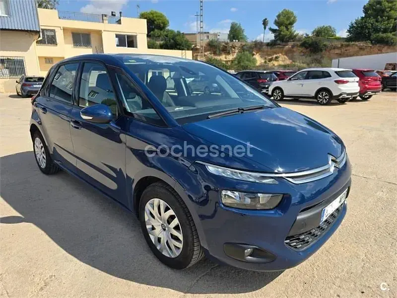 Usado Citroën C4 Picasso Feel 120 CV (88 kW) 2018 Azul Monovolumen