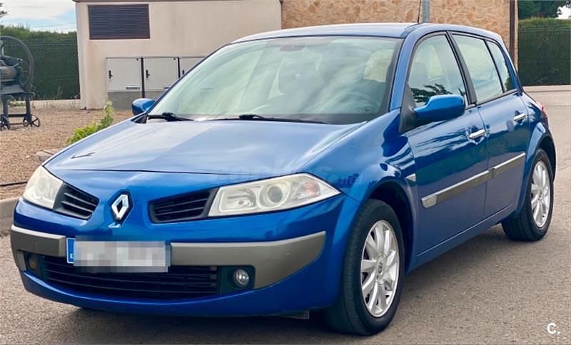 Usado Renault Mégane Cabriolet Dynamique 86 CV (63 kW) 2006 Azul Descapotable