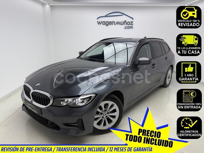 Gris / plata Usado 2020 BMW 318 Comfort Edition Familiar | 23.600 € (Un poco caro) - Imagen 1/4