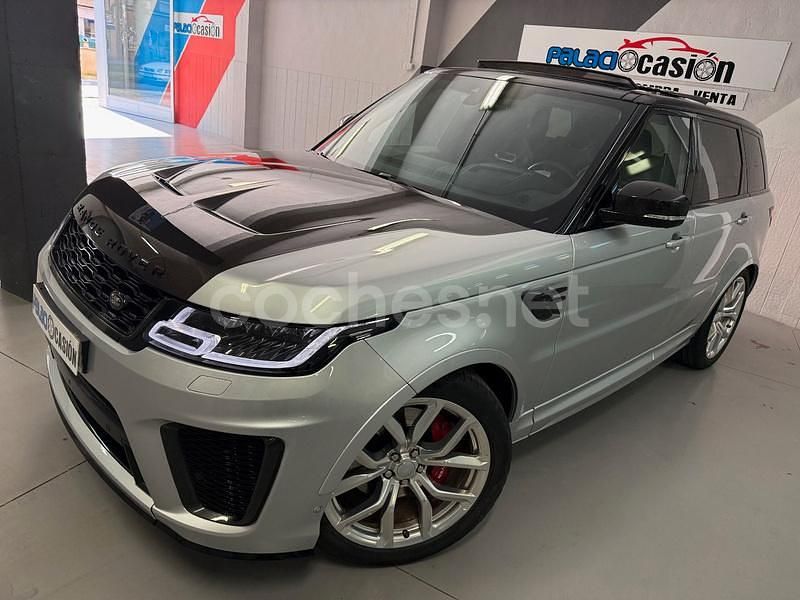Gris / plata Usado 2018 Land Rover Range Rover Sport SVR SUV | 75.990 € - Imagen 1/4