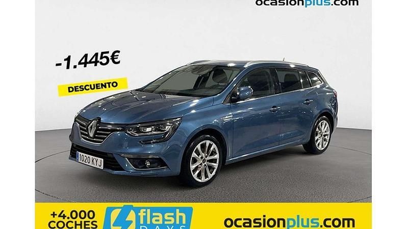Azul Usado 2019 Renault Mégane GrandTour Zen Familiar | 13.228 € (Precio justo) - Imagen 1/4