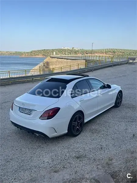 Usado Mercedes C200 184 CV (135 kW) 2020 Blanco Berlina