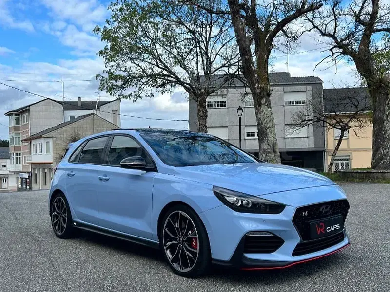 Begagnad Hyundai i30 N Performance 275 HK (202 kW) 2018 Blå Sedan