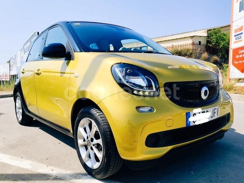 Amarillo Usado 2015 Smart ForFour Passion Berlina | 7150 € (Precio justo) - Imagen 1/4