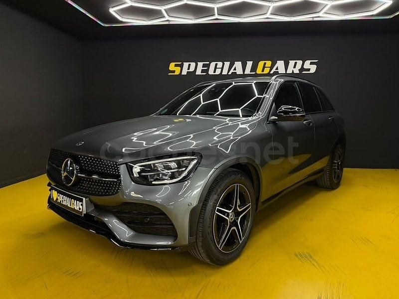 Usado Mercedes GLC220 194 CV (142 kW) 2020 Gris / plata SUV