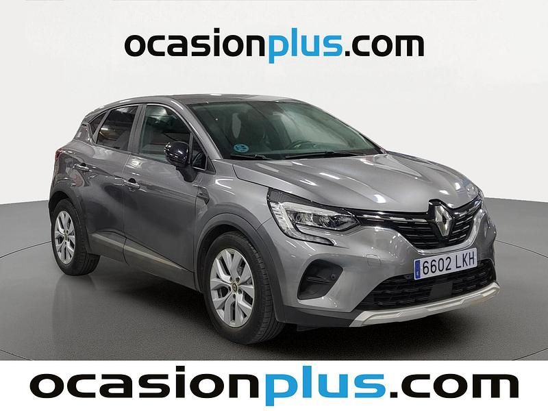 Usado Renault Captur Intens 95 CV (69 kW) 2020 Gris SUV