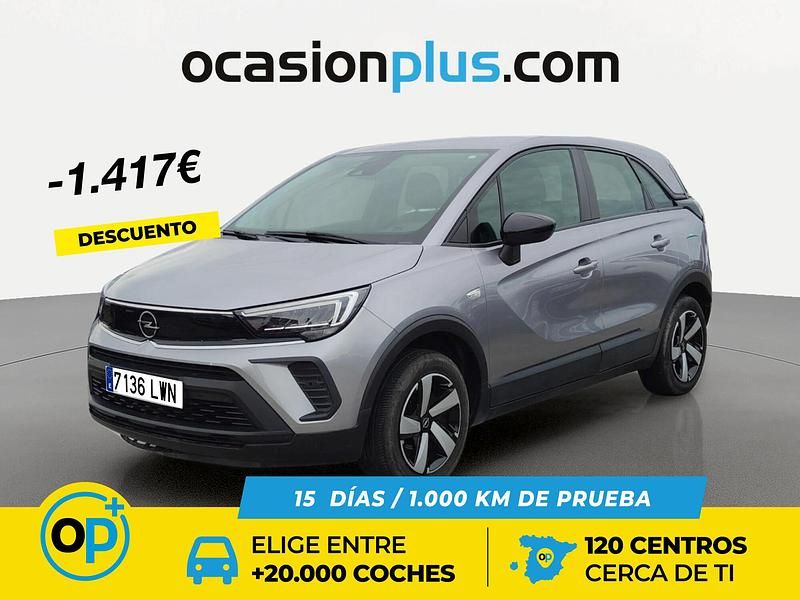 Usado Opel Crossland X Edition 110 CV (80 kW) 2022 Gris SUV