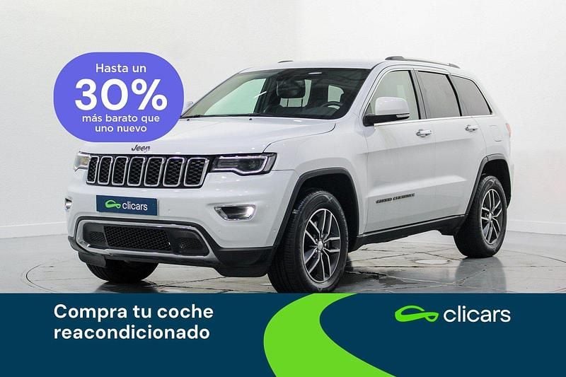 Blanco Usado 2018 Jeep Grand Cherokee Limited SUV | 27.490 € (Buen precio) - Imagen 1/4