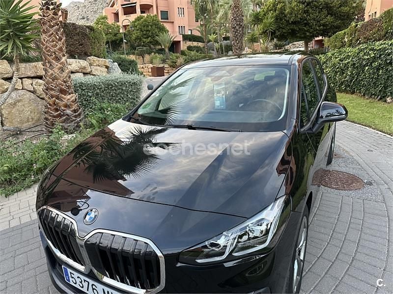 Negro Usado 2023 BMW 218 Familiar | 25.499 € (Un poco caro) - Imagen 1/4