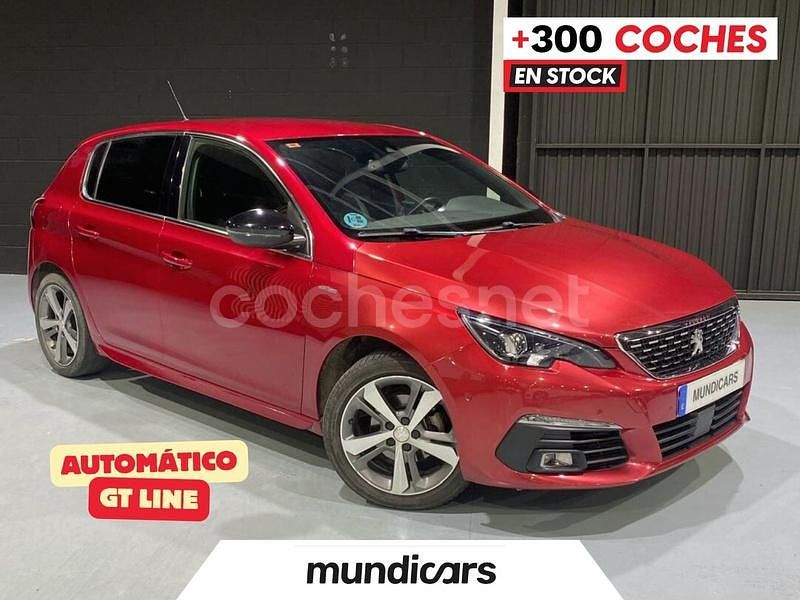 Rojo Usado 2019 Peugeot 308 GT-line Berlina | 14.990 € (Un poco caro) - Imagen 1/2