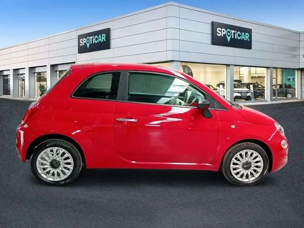 Usado Fiat 500 69 CV (50 kW) 2022 Rojo Berlina