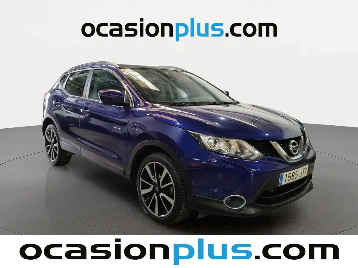 Usado Nissan Qashqai Tekna 131 CV (96 kW) 2017 Azul SUV