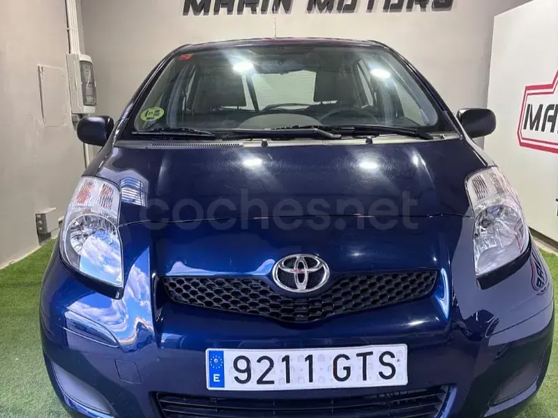 Brugt Toyota Yaris Live 90 HK (66 kW) 2010 Blå Hatchback