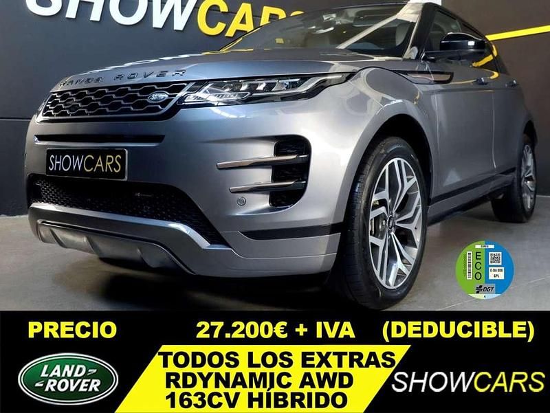 Gris Usado 2021 Land Rover Range Rover evoque R-Dynamic SUV | 26.200 € (Super precio) - Imagen 1/4