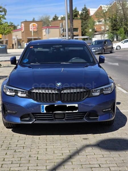 Usado BMW 330e Sport Line 292 CV (214 kW) 2020 Azul Berlina