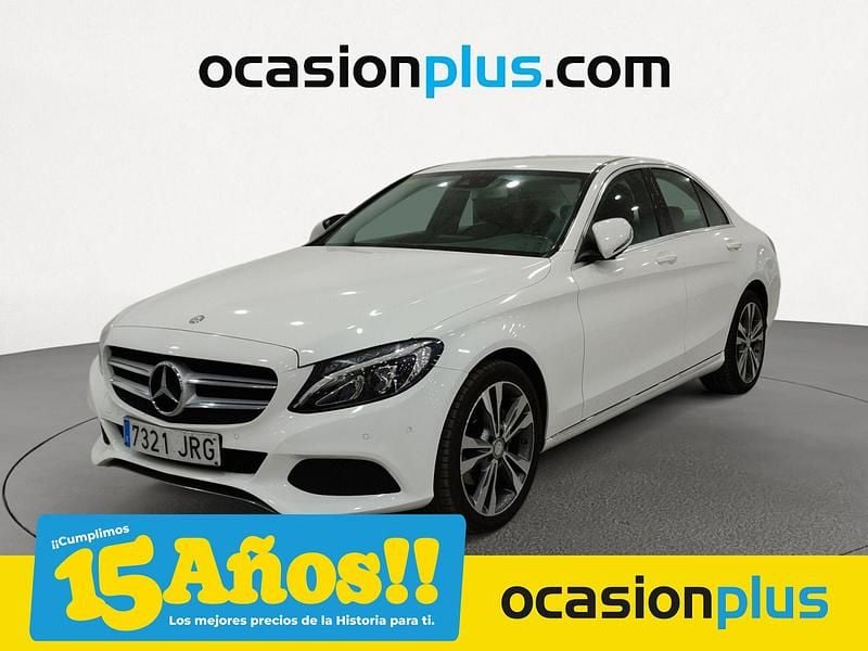 Blanco Usado 2016 Mercedes C220 Avantgarde Berlina | 18.590 € (Buen precio) - Imagen 1/4