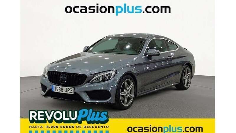 Gris Usado 2016 Mercedes C220 Coupe | 27.450 € (Caro) - Imagen 1/4