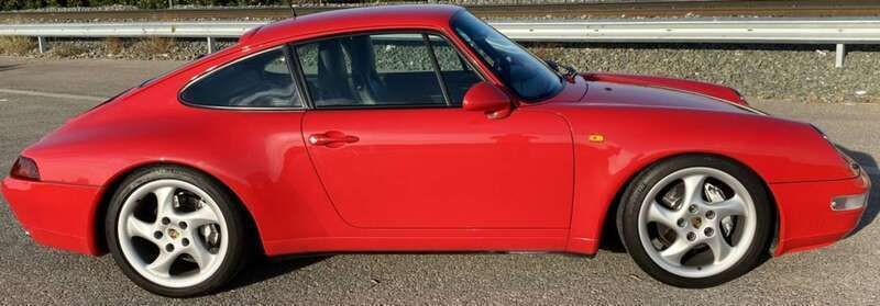 Usado Porsche 911 Carrera 4 286 CV (210 kW) 1995 Rojo Coupe