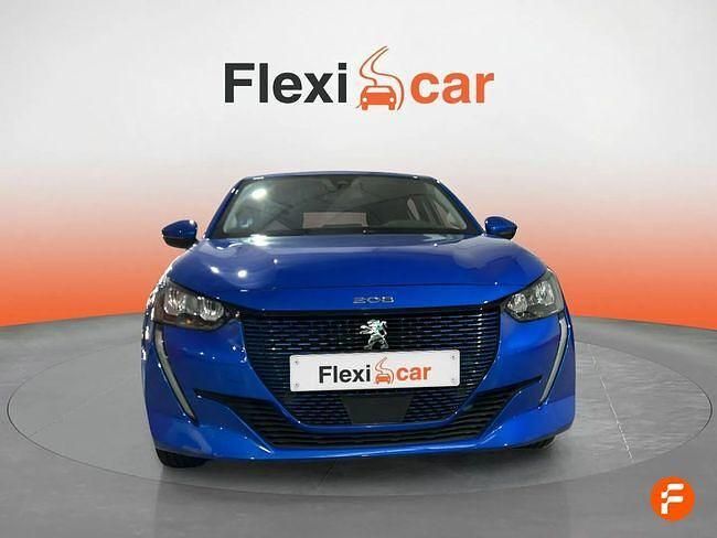 Usado Peugeot e-208 Allure 100 kW (136 CV) 2021 Azul Utilitario
